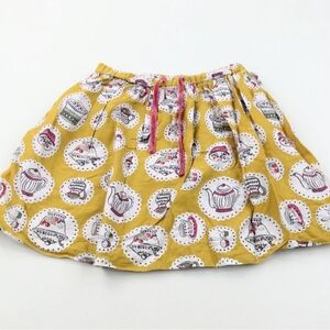 Mini Boden Tea And Biscuits Cotton Skirt